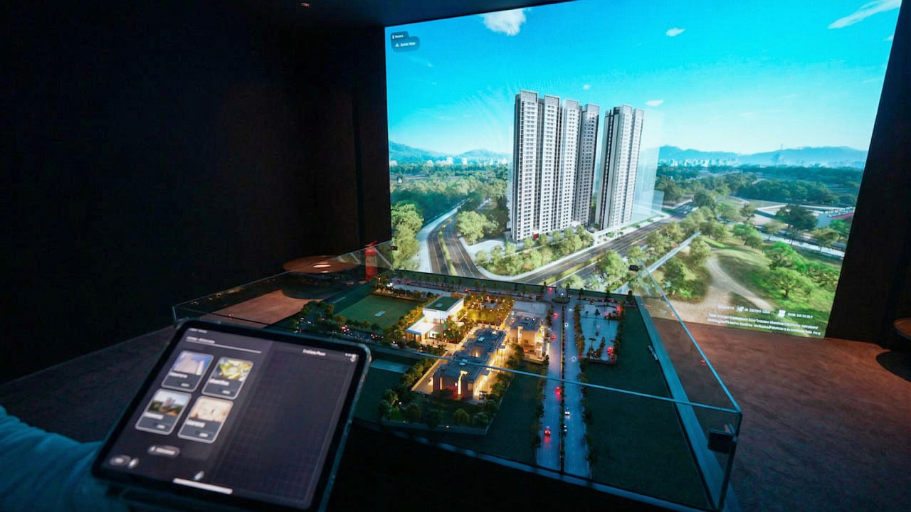 large led scale model sync with Ipad